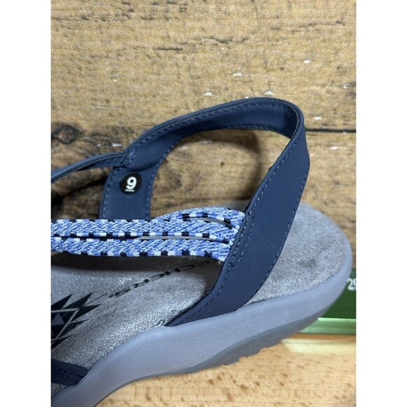 Skechers Memory Foam Reggae Slim Stretch Appeal Strappy Sandals Blue Womens 9 - Picture 11 of 11